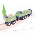 Wooden Replica of the Eisenhower Train Engine