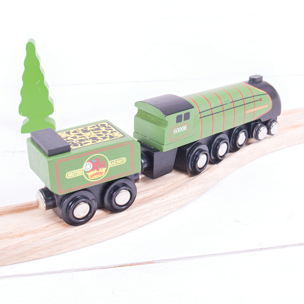 Wooden Replica of the Eisenhower Train Engine