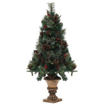 4ft Artificial Christmas Tree With 60 Warm White Led Lights