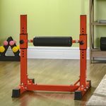 Adjustable Split Squat Stand | Red