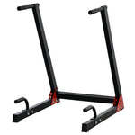 Dip Stand Station Upper Body Workout Equipment, Black