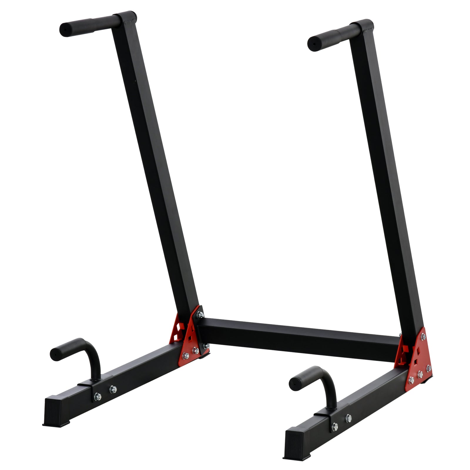 Dip Stand Station Upper Body Workout Equipment, Black