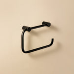 Paper Holder/towel Rack Matt Black Logic
