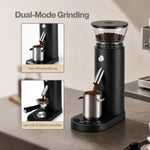 Spector Coffee Grinder Usb Rechargeable Timer Memory 60 Settings Black