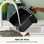 Silhouette Xl Air Fryer With 5l Capacity, Pfas-free Non-stick Coating | Green