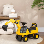 Cat Licensed Kids Construction Ride-on Digger W/ Shovel, For 1-3 Years