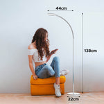 High Vision Floor Light, Silver, 25,000 Hr Led Panel | Silver