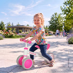 AIYAPLAY Balance Bike With 135° Steering Limit For Toddlers 1-2 Years