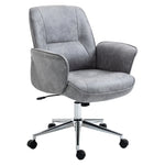 Mid Back Office Chair Swivel Home Study Bedroom