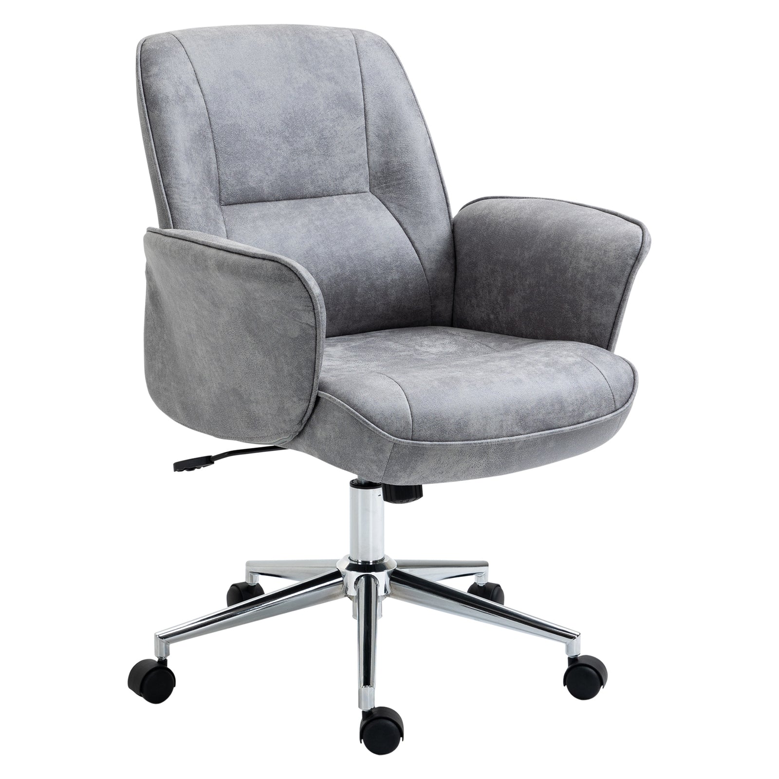 Mid Back Office Chair Swivel Home Study Bedroom