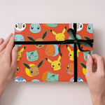 2 Sheets & 2 Tags Wrapping Paper