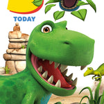 Dinosaur Roar! Age 3 Birthday Card Official Product