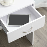 Modern Computer Desk With Shelf, Drawer