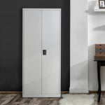 Filing Cabinet Storage Office 2 Doors Adjustable Shelf