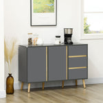 Sideboard Kitchen Cupboard Adjustable Shelves Double Doors