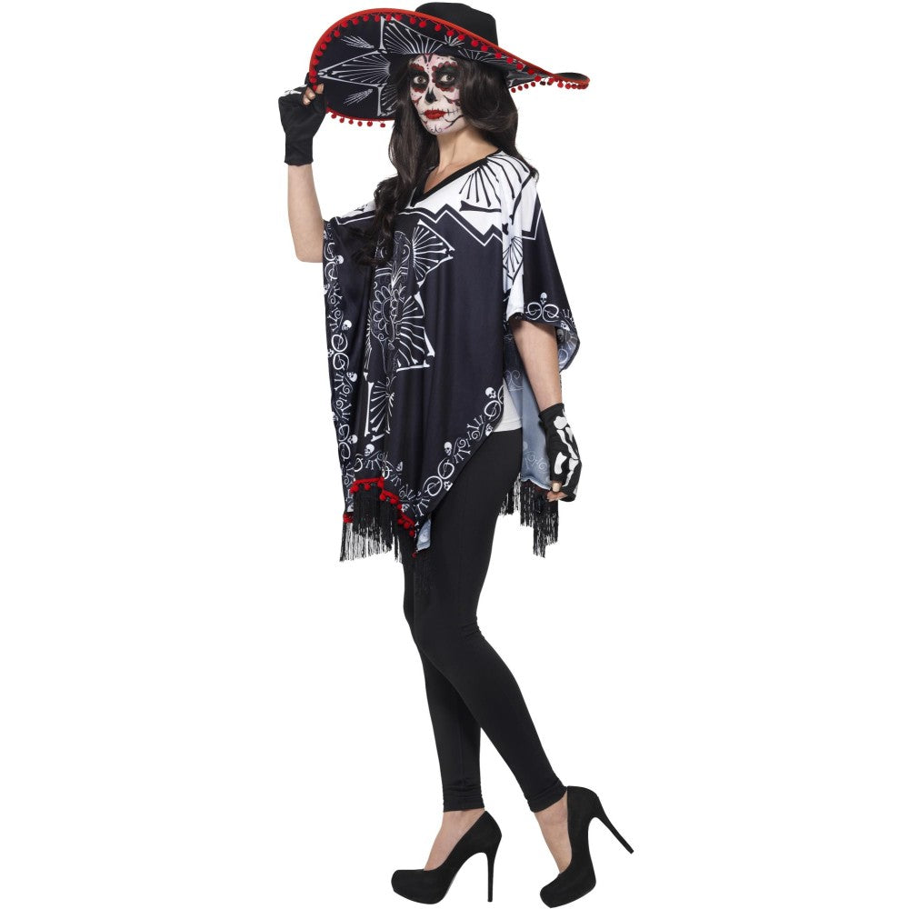 Smiffys Day Of The Dead Bandit Costume