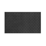 Eco Rubber Doormat | 75cm x 44cm | Black