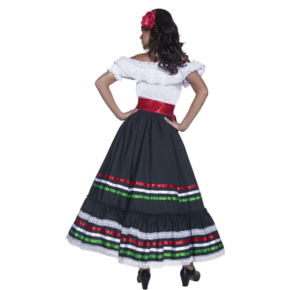 Authentic Western Sexy Senorita Costume | Large