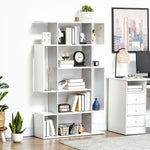 5 Tier Bookshelf Freestanding Decorative Storage Shelves