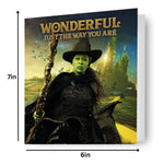 Elphaba 'wonderful' Card Official Product