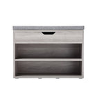 Breeins 3-tier Shoe Storage Bench With Cushioned Seat & Anti-tip Kit