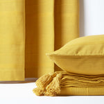 Cotton Rajput Ribbed Throw | 255cm x 360cm | Tangerine