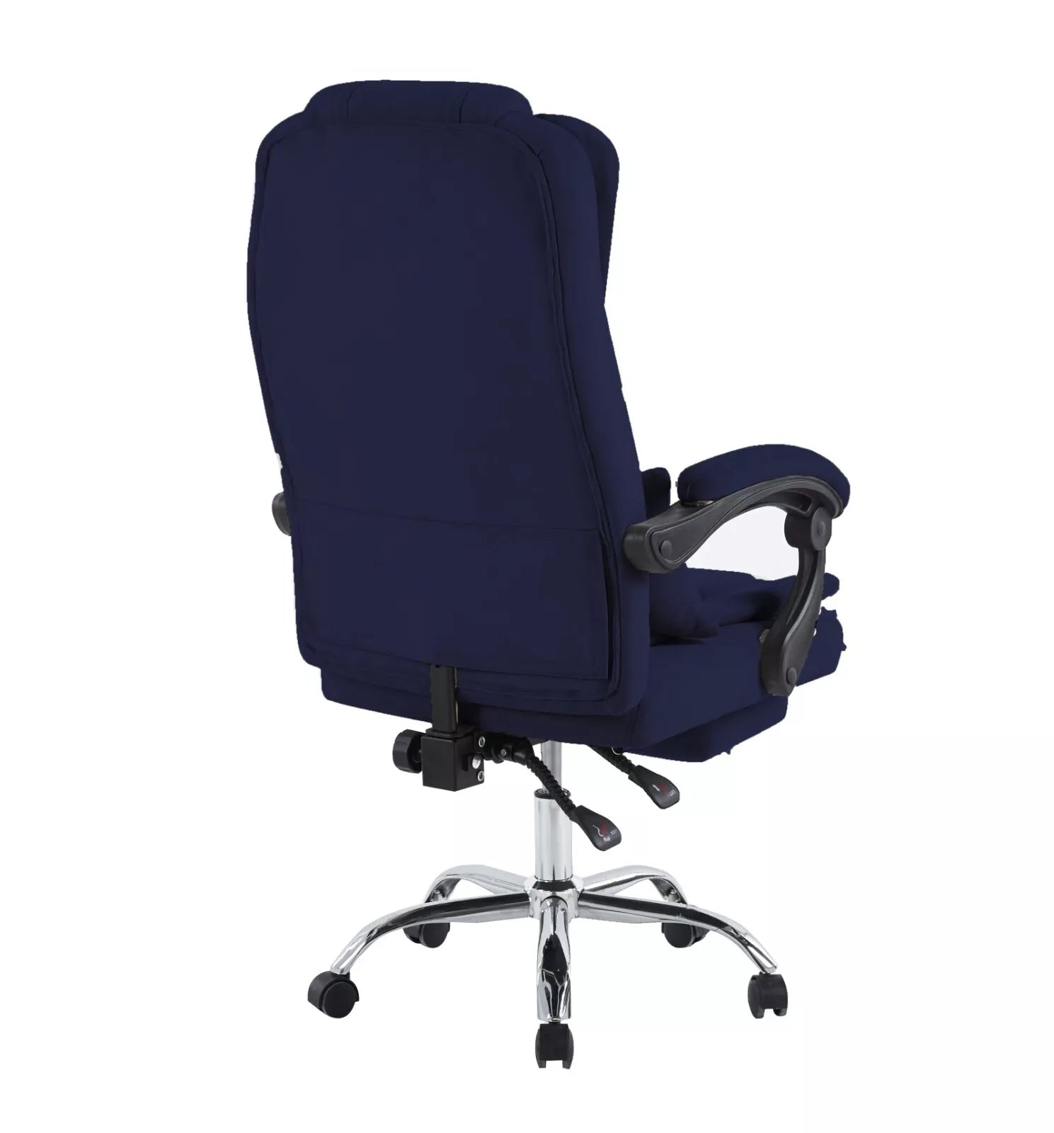Swivel Velvet Office Chair Ergonomic Leisure Chair Height Adjustable Desk Chair | Blue