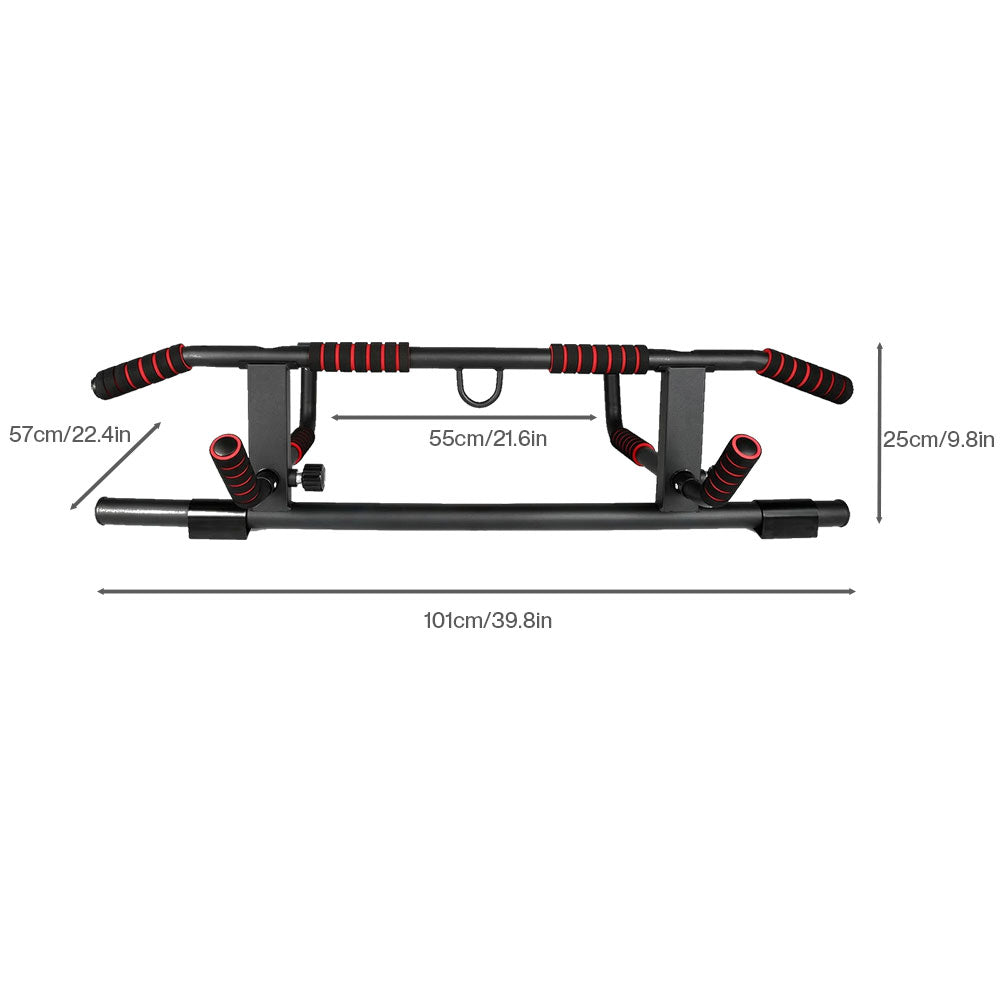 Pull Up Bar Doorway Chin Up Bar Home Strength Gym Heavy Duty Non Slip