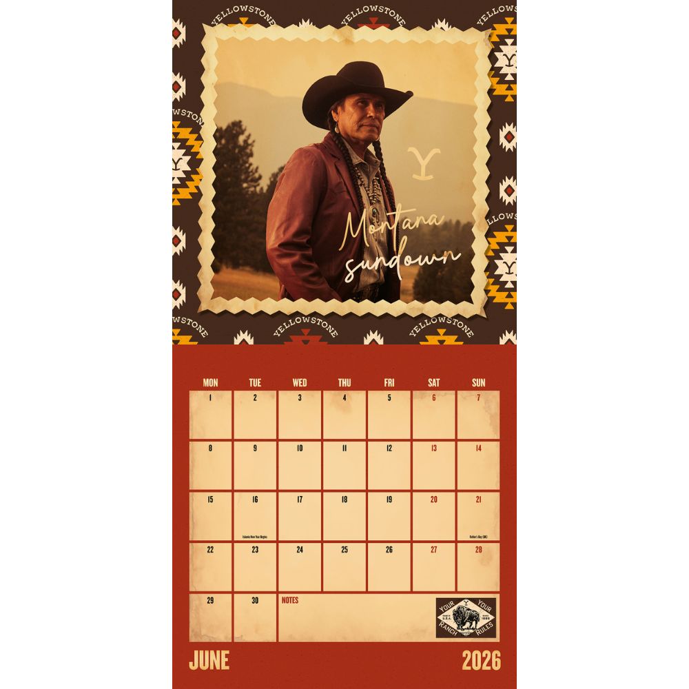 2026 Square Calendar Official Product
