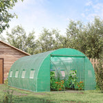 Walk-in  Polytunnel Greenhouse 6x3m