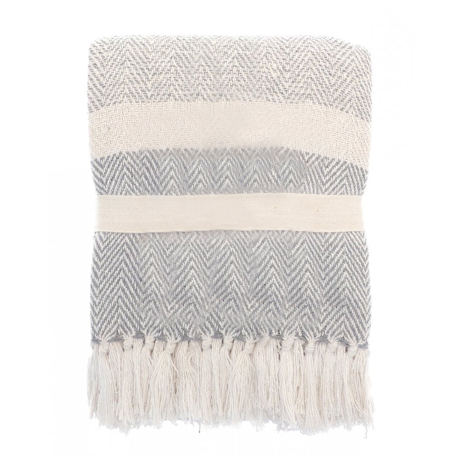 Izzy Recycled Throw | One Size | Gray