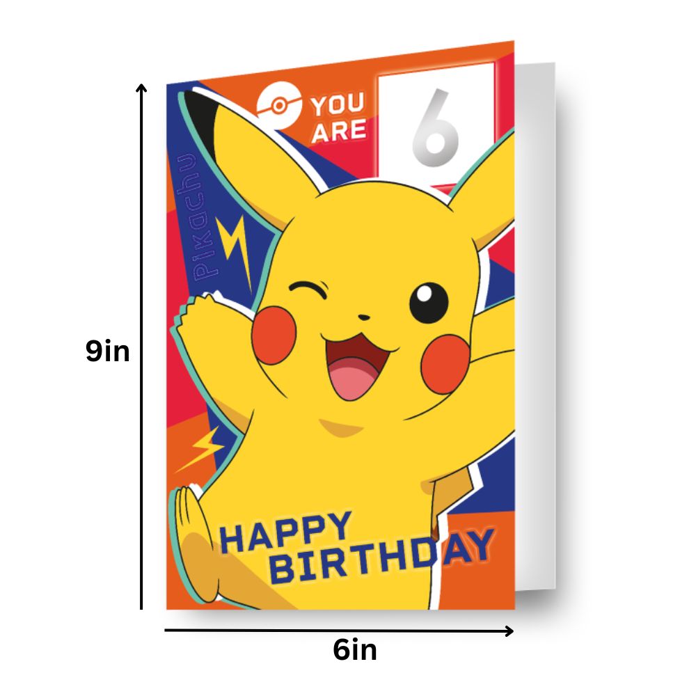 Age Sticker Birthday Card Official Product