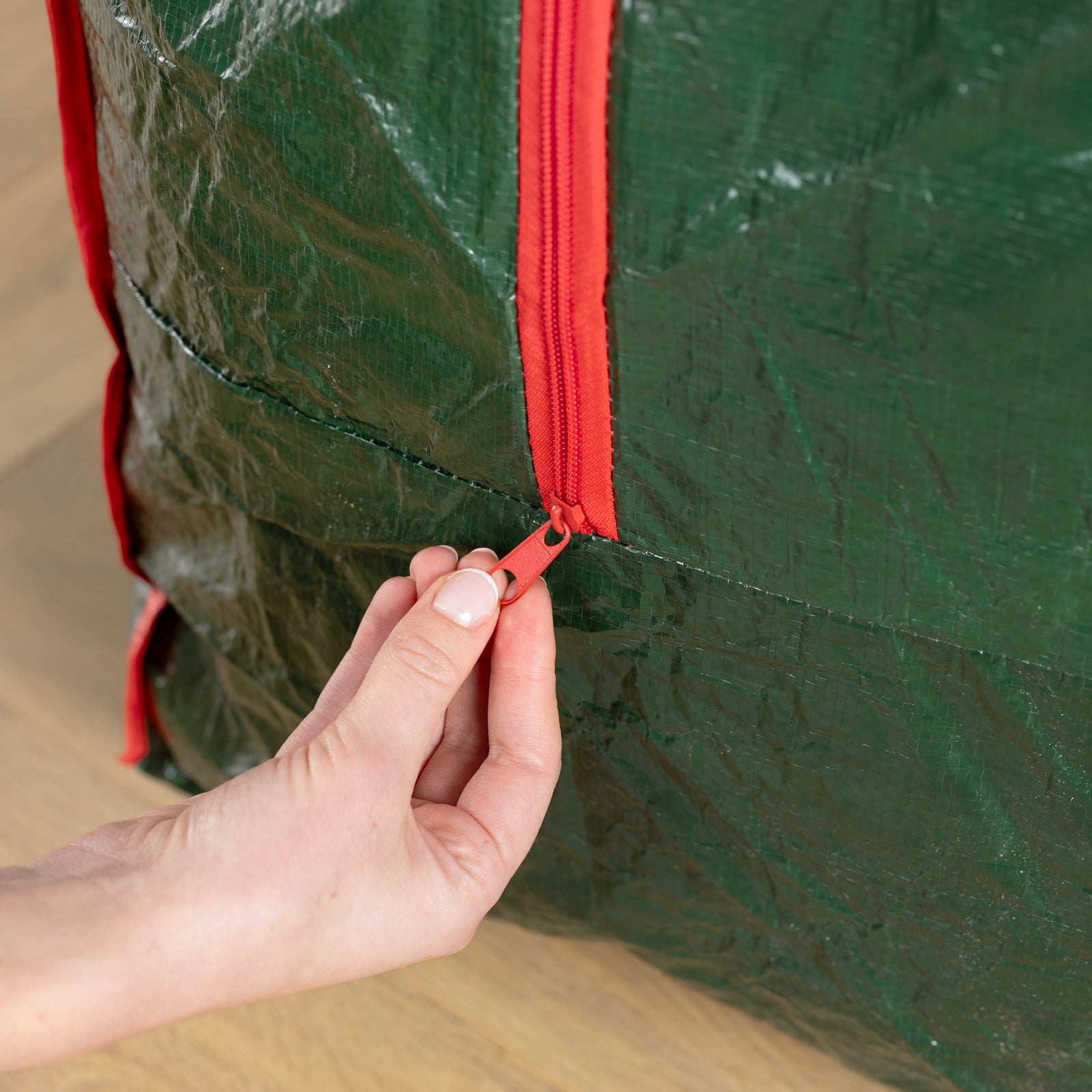Durable Christmas Tree Storage Bag Green Holder For 7ft Trees