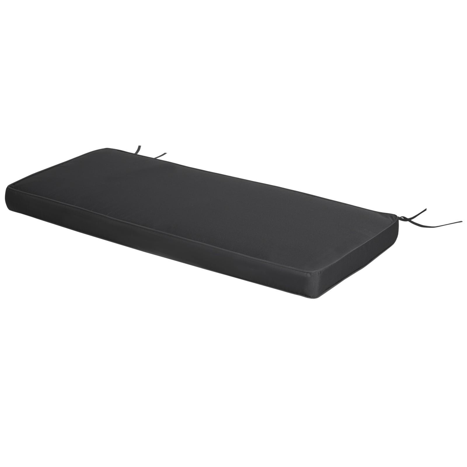 Garden Bench Cushion 2 Seater Seat Pad Indoorand Outdoor Use | Gray