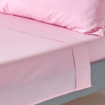 Egyptian Cotton Flat Sheet 200 Tc | King | Pink
