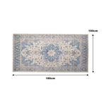 Rectangle Vintage Floral Area Rug