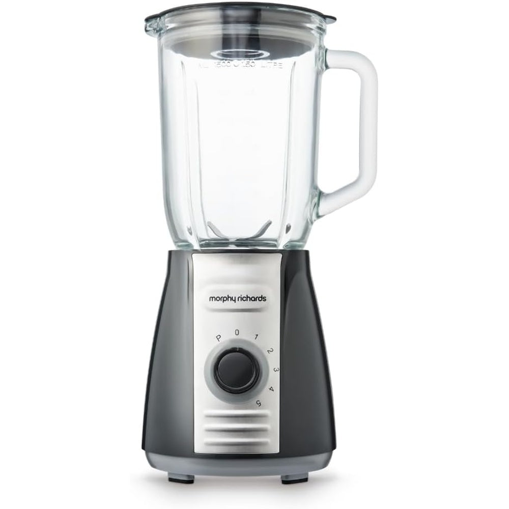 Glass Jug Blender With Ice Crusher 400 W | Grey