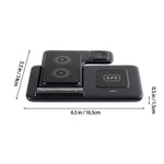 15w 3-in-1 Fast Wireless Charging Station For Apple Devices