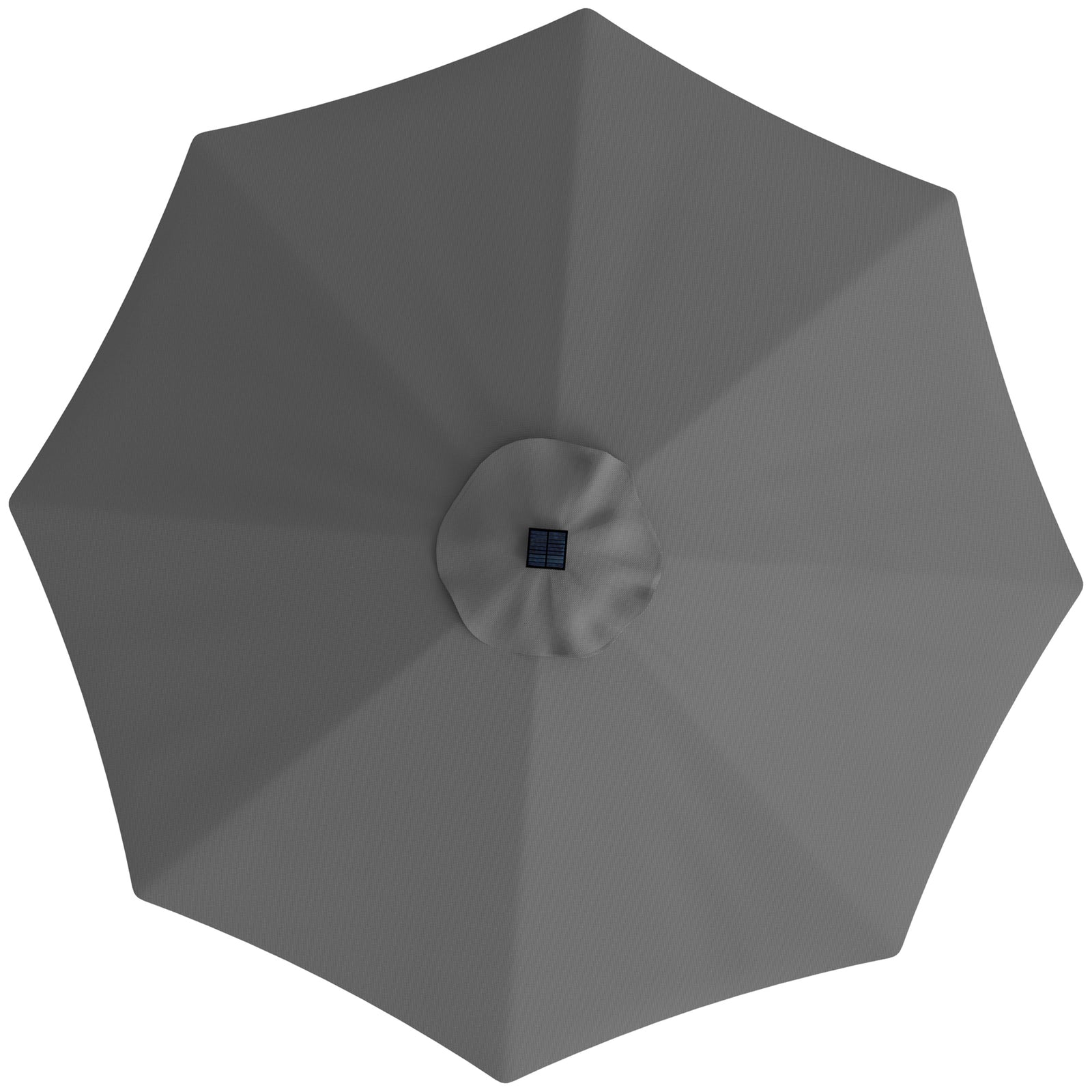 Upf 50+ Replacement Parasol Canopy Parasol Cover Replacement | Gray