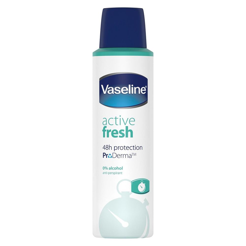 24h Protection Proderma Anti-perspirant, Active Fresh, 6x150ml