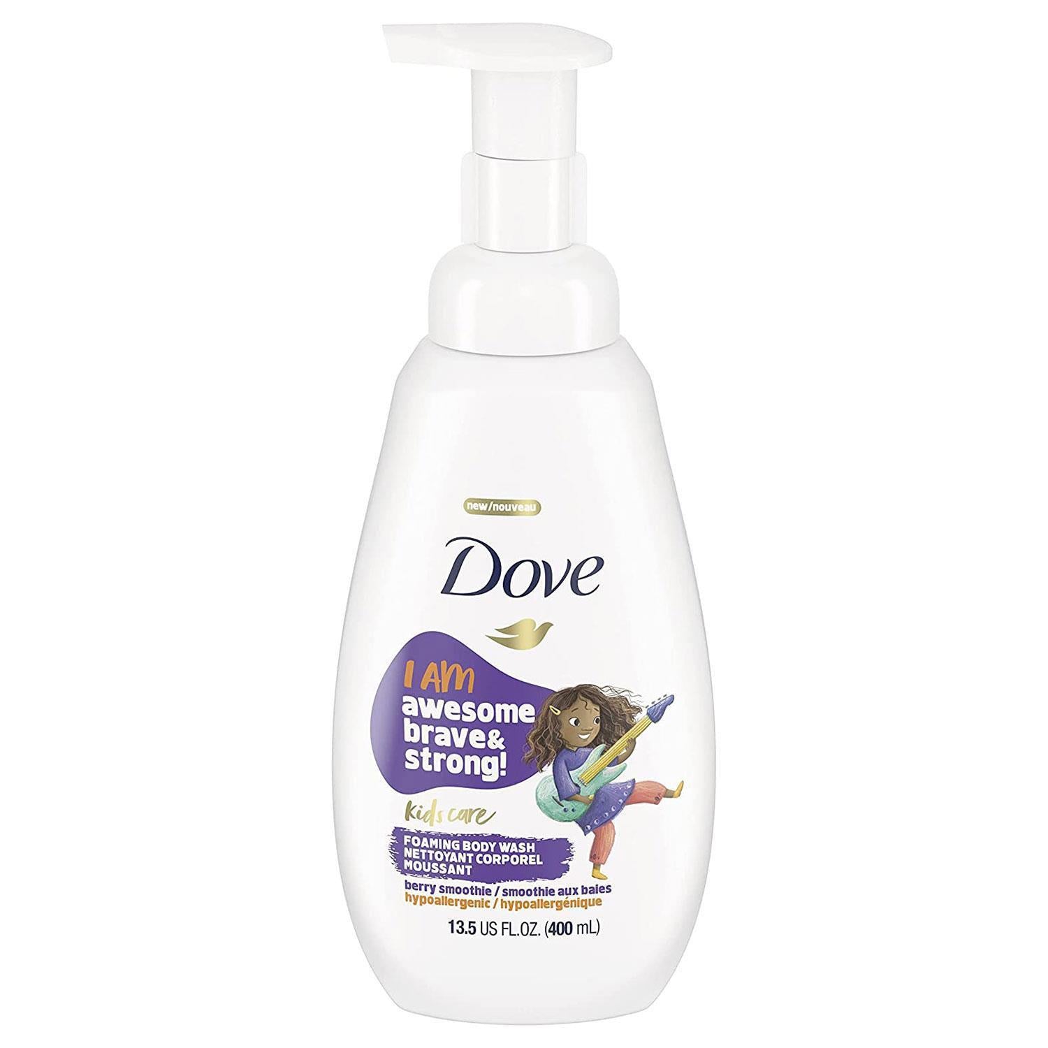Care Body Wash Berry Smoothie Hypoallergenic Foaming Wash, 3x400ml