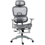 Ergonomic Office Chair Swivel Computer Chair With 3d Armrest | Gray