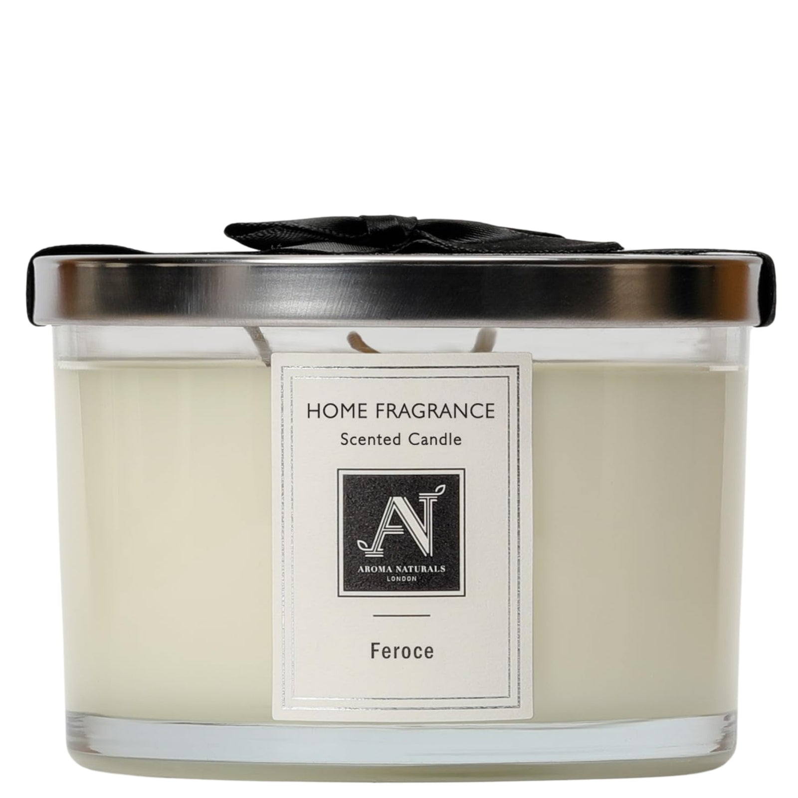 Aroma Naturals London Minimalist Luxe Feroce 3-wick Scented Candle