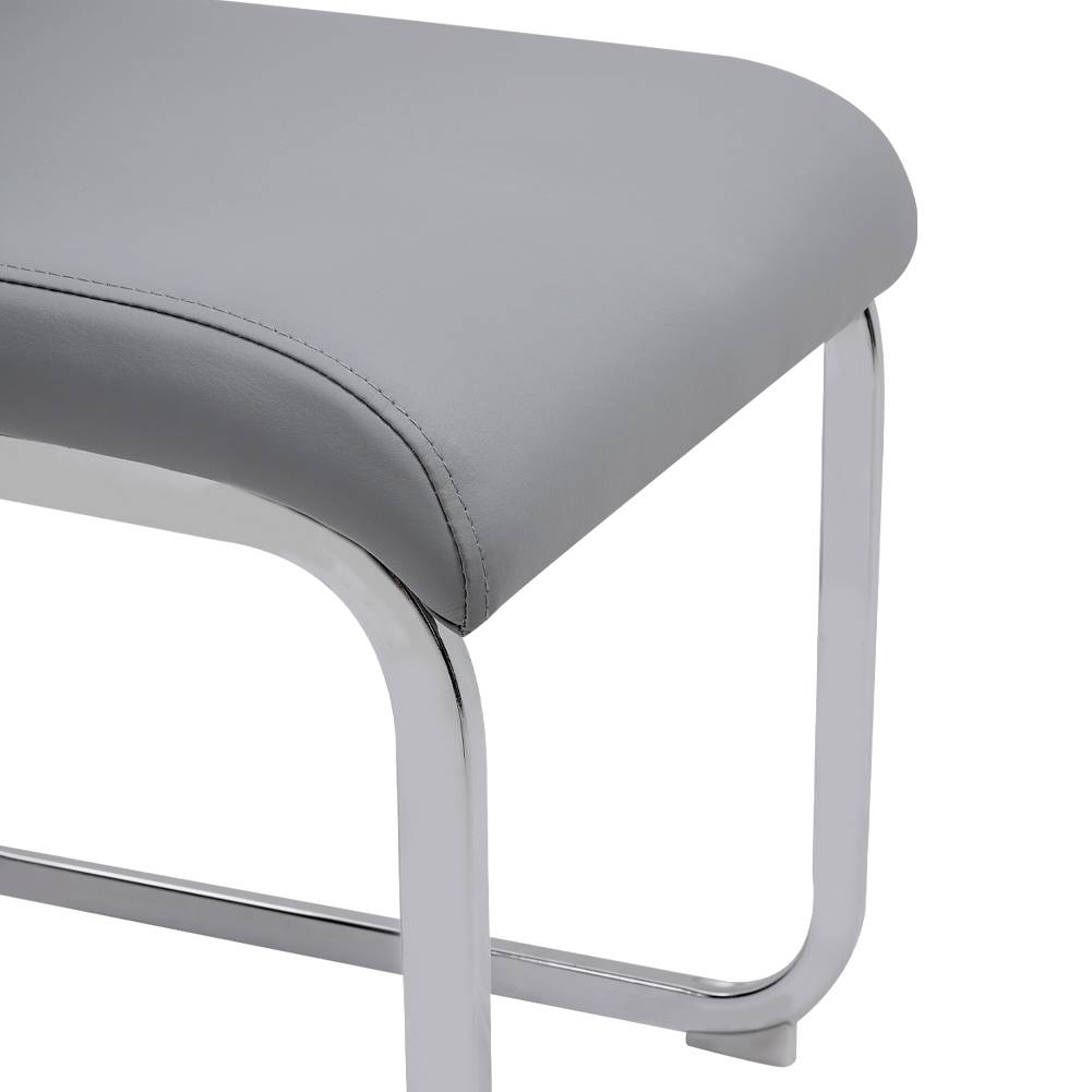 2pcs Metal High Dining Chairs