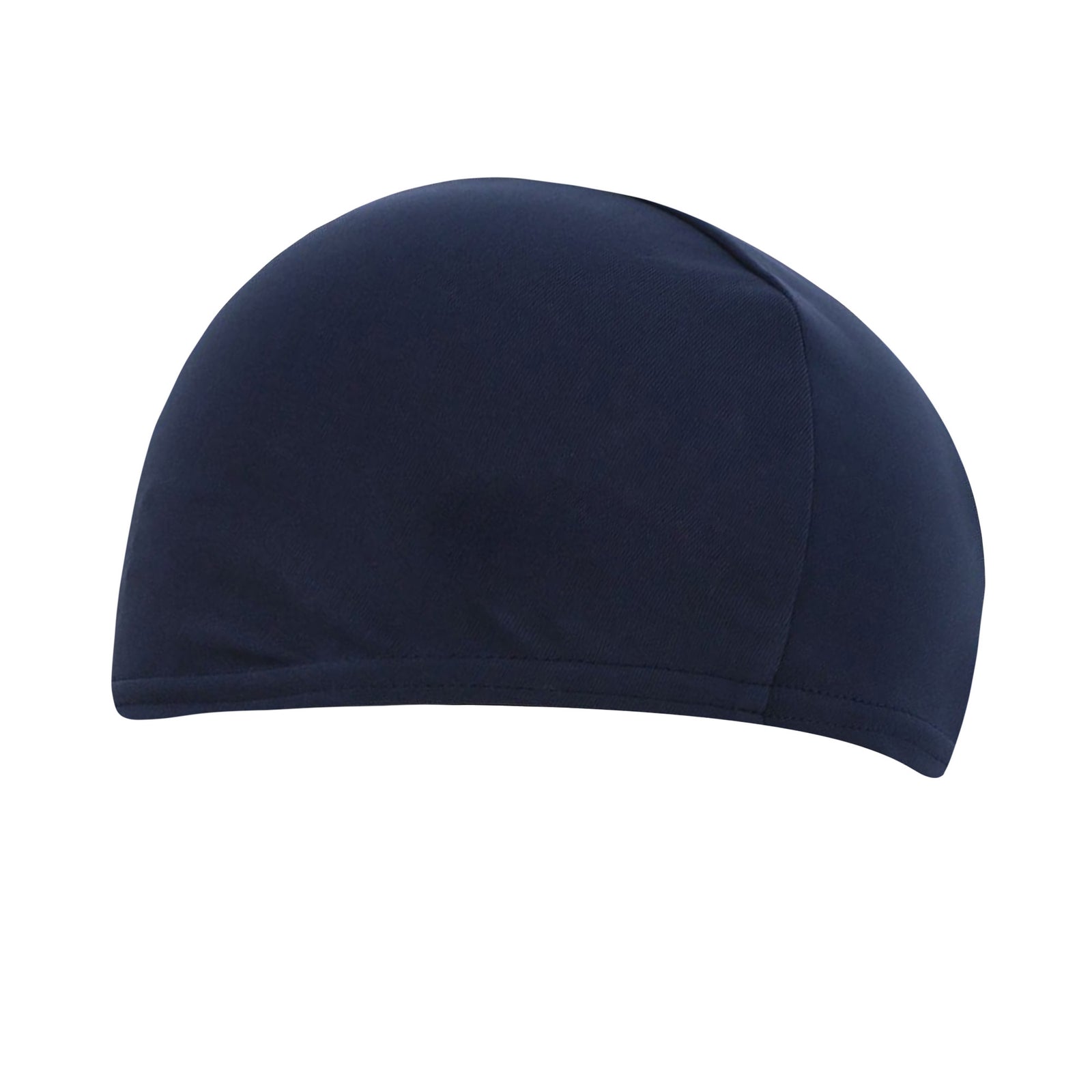 Childrens/kids Polyester Swim Cap | One Size | Black