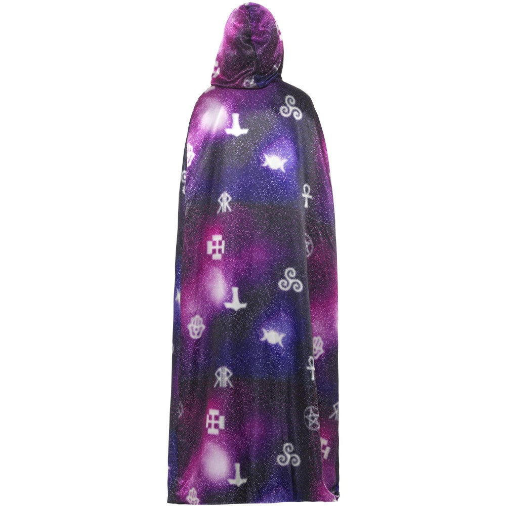 Smiffys Deluxe Reversible Galaxy Ouija Cape