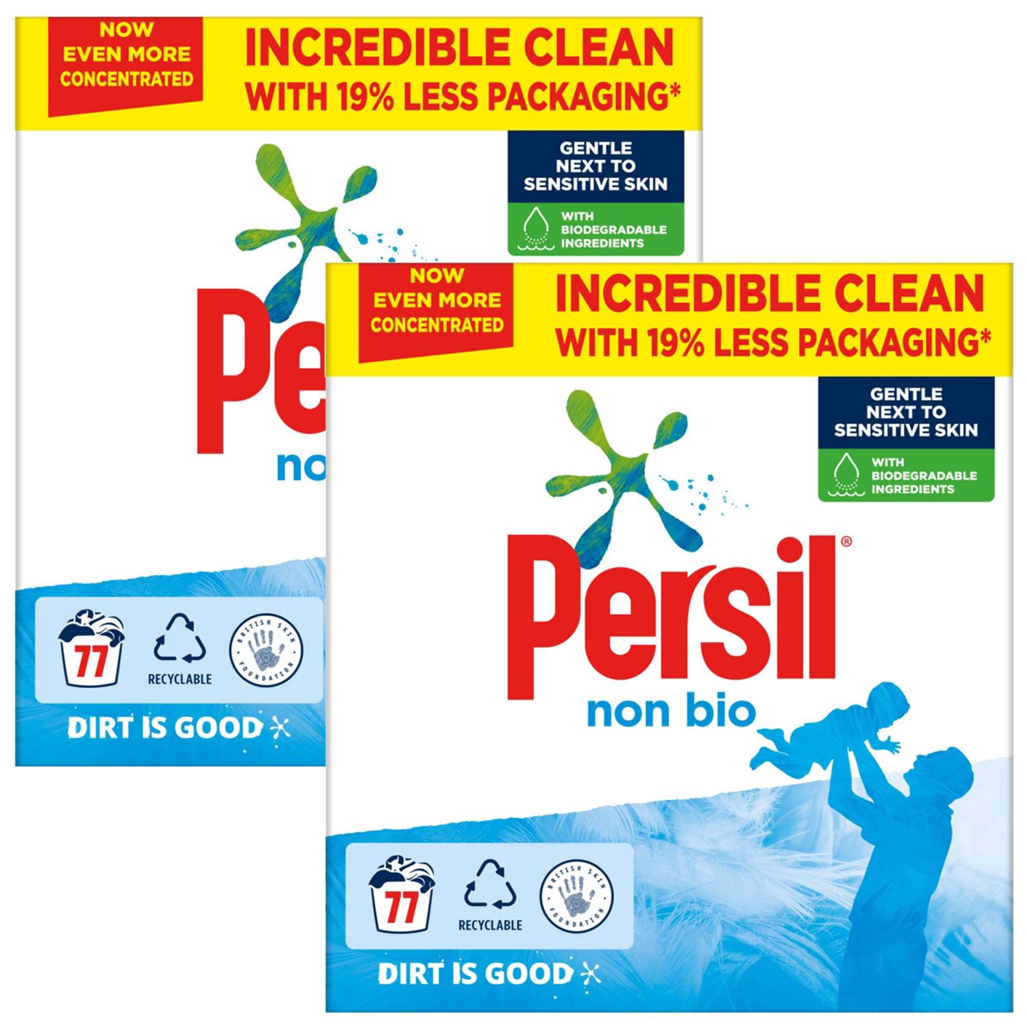 Non-bio Washing Powder Gentle Next To Sensitive Skin, 154 Washes, 2pk