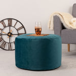 Milano Velvet Bean Bag Pouffe | Teal