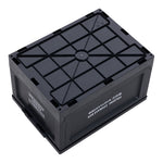 Collapsible Camping Storage Box | 45l | Black