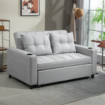 2 Seater Pull Out Sofa Bed With Pockets For Living Room | One Size